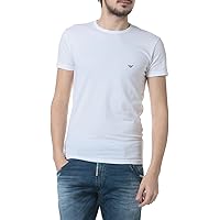 Amazon | [エンポリオアルマーニ] 半袖 Tシャツ 胸ロゴ Vネック
